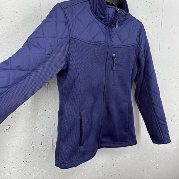 Swiss Tech Women's size Small Navy Blue Zip Up Jacket - Picture 9 of 16